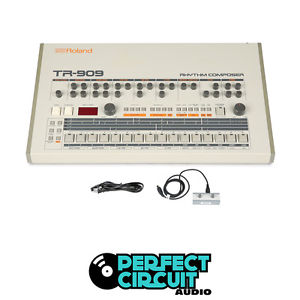 Roland TR-909 TR909 DRUM MACHINE - MODS - VINTAGE - PERFECT CIRCUIT