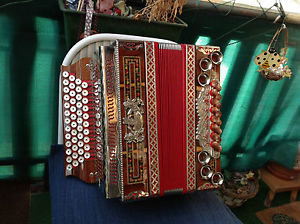 Steirische Harmonika ÖLLERER, Stimmung D-G-C-F