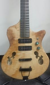New Lewis Guitars semi hollow body guitar HB 1 maple top mahogany poplar ebony