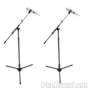 Earthworks M23 Omni-Directional Mic Pair w/ 2 FREE Goby Microphone Stands w/ Boo