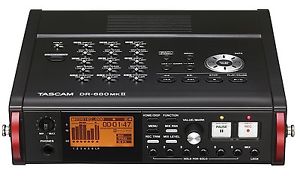 Tascam DR-680MK2 Grabadora, negro / antracita