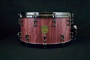 7.5"x14" JB Custom Drums Purple Heart Stave Snare Drum
