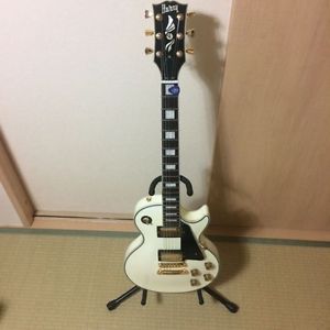 Used! Fernandes BURNY RLC-55RR AWT Randy Rhoads Type Les Paul Custom Guitar
