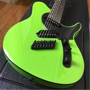 Ormsby Guitars TX GTR Electric Guitar 7 Strings Chernobyl Green w/OHC