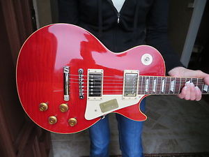 Gibson Custom Les Paul Faded Cherry Flame Gloss 1957 Historic Reissue 2012