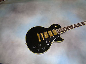 2014 Epiphone Les Paul Custom Black Beauty 3 Pickups  MINT