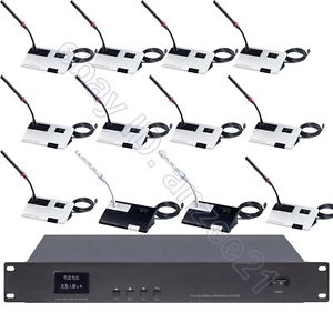 Pro Table Conference Microphone System 2 Chairman 56 Delegate (not need battery)