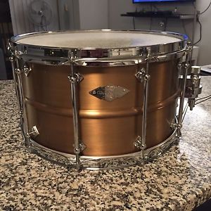 Craviotto AK Masters Brass 14x8 Snare Drum