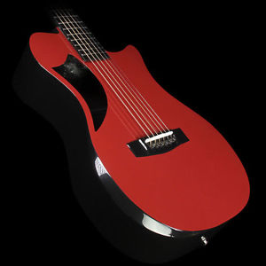 Journey Instruments OF660 Carbon Fiber Acoustic-Electric Guitar Deep Maroon
