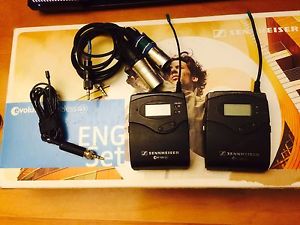 Sennheiser G3 Wireless Lavalier Set (Band G) w/ OST-TL40 Micro Lavalier.
