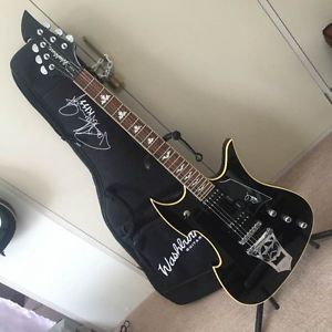 Excellent! WASHBURN PS600 Guitar Black Paul Stanley Model Kiss