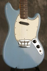 original 1964 pre-CBS Fender Musicmaster BLUE w/CLAY DOTS!!!