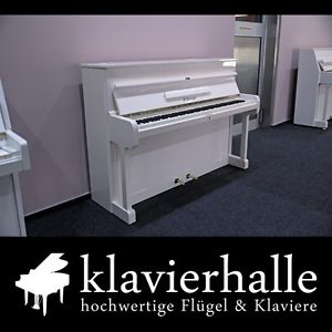 Sehr schönes A.Grand Klavier, 103cm, weiß poliert ★ deutsches Markenklavier