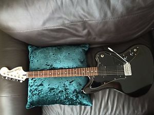 Squier (by Fender) Jagmaster guitar, customised with EMG 81 pickups, plus spares