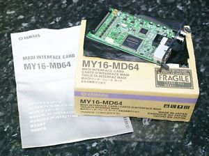 Yamaha MY16-MD64 MADI Multi Audio Networking Expansion Card - Never been fitted
