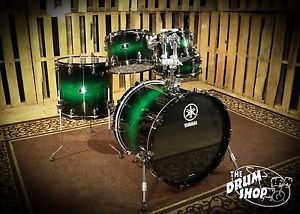 Yamaha Live Custom Shell Pack in Emerald Shadow Sunburst (video demo)