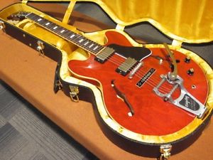 Gibson Memphis 1963 ES-335 VOS with Bigsby Semi-Hollow Sixties Cherry w/OHSC