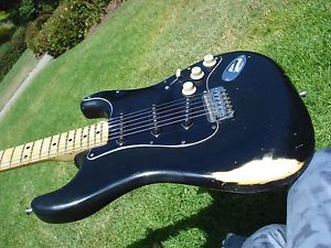 1976 Fender Stratocaster Black Vintage USA Original Finish