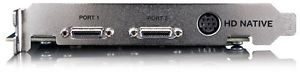 Hd Native Pcie Card WITH Pro Tools 11 HD/ Pro Tools 10 HD Bundle LICENSE ON ILOK