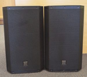 *Electro-Voice ZLX-12P 100 Watt 12" 2 Way Powered Speaker Pair Free Shipping