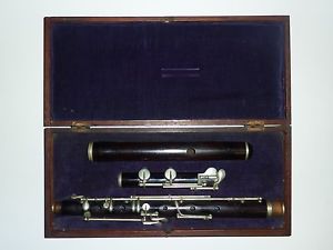 Antique Keith Prowse & Co WINDSOR Newhall st Birmingham Db Wooden Flute