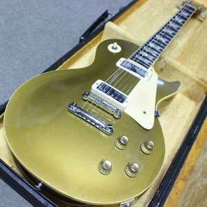 1969 Gibson Les Paul Deluxe Initial Model Electric Guitar Gold Vintage w/OHC