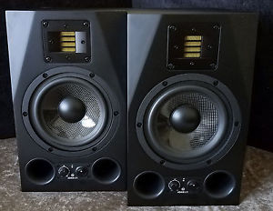 ADAM A7X 2-Way Nearfield Monitor 7" Woofer PAIR! PERFECT CONDITION!