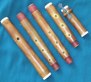 Andreas GLATT One Keyed Boxwood Traverso (flute), Rothenburg copy A=415 & 395 Hz