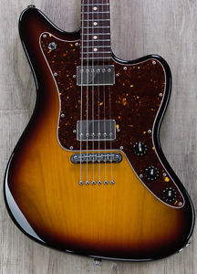 Suhr Classic JM Pro HH Guitar, Sunburst, Rosewood Board, Tonepros Bridge