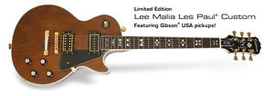 Epiphone Lee Malia Signature Les Paul Custom *NEW *Worldwide FAST S/H