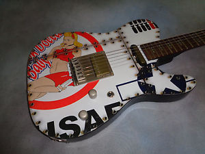 2004 Schecter Diamond Series Aviation Collection USAF Bomber Girl  MINT