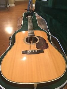 Martin HD-28 HD28 Acoustic Guitar with Martin Thinline 332 pickup and OHSC