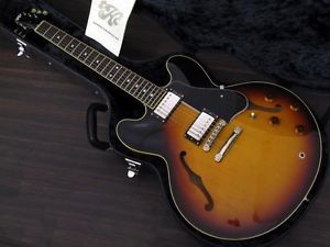 TOM HOLMES THC Semi Hollow Standard Dot VS 335 Type W/Hard Case FREE SHIPPING