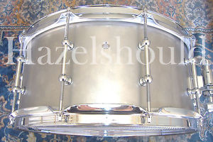THE NOT FRAGILE FAMOUS KEPLINGER 6.5X14 Stainless Steel Snare PERFECT