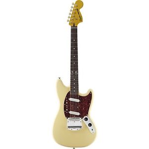 SQUIER BY FENDER VINTAGE MODIFIED MUSTANG RW WHITE GUITARE ÉLECTRIQUE
