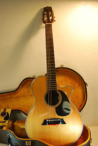 Takamine EC-139R Acoustic Electric Guitar RARE VINTAGE! Case & Manual (109000)