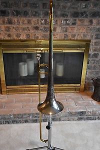 Vintage King Silversonic Trombone 2B 1953 in Excellent shape with original case