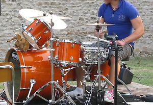 BATTERIA MAPEX +RULLANTE BLACK PANTHER IN METALLO + ACCCESSORI LEGGI DESCRIZIONE