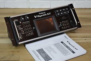 Roland V-Synth XT rack synthesizer MINT w/ VC1 D50, V2 installed-used synth