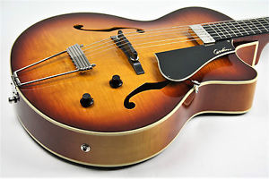 Godin 5th Avenue Jazz Flame AAA W/TricCase Free Shipping