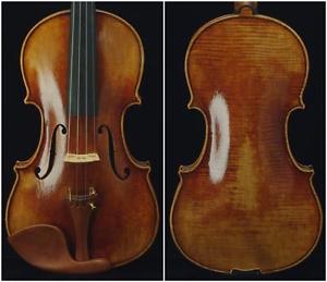 Maestro Guarneri 1743 Cannon 4/4 Violin #6716. Powerful tone