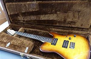 Used Fender USA American Deluxe Telecaster FMT Guitar Humbucker Tobacco Sunburst