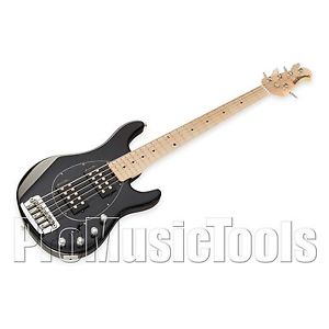 Music Man USA Sterling 5 HH BK - Black MN * NEW * musicman bass stingray 2h