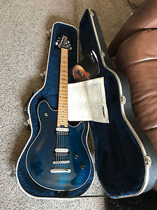 1999 Peavey EVH Wolfgang USA N/T Transparent Blue