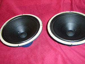 Vox Blue Alnico Pair 1963 75 Hz Pulsonic Cones totally original one of best pair