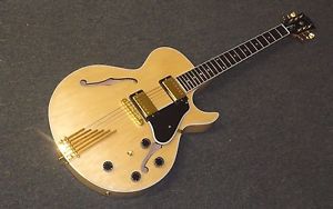 GIBSON HOWARD ROBERTS FUSION BLONDE w /HARDSHELL CASE ~ MINT RARE NATURAL