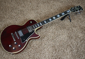 Video! 1977 Gibson Les Paul Custom Wine Red