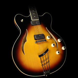 Used Hofner Verythin Electric Guitar Semi-Hollowbody Electric Guitar Sunburst