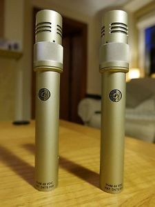 Matched Pair Of Shure KSM 141 Condenser Microphones - Cardioid & Omnidirectional