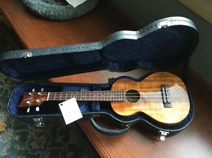 Kamaka HF-2LK Koa Super Concert Ukulele Long Neck With Kamaka Hardshell Case
